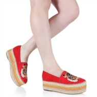 Espadrille Tiger 2 Pelica Acamurçada Vermelho