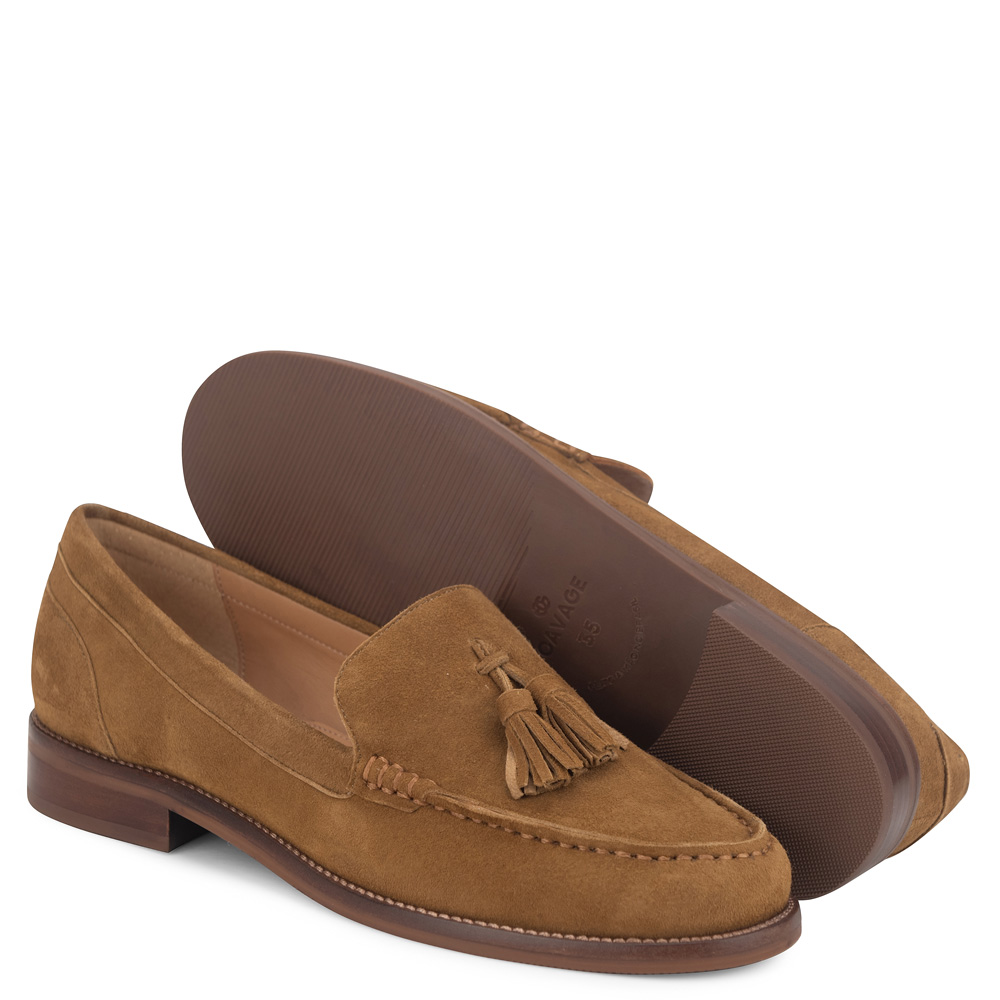 Mocassim Tupy Camurça Castor